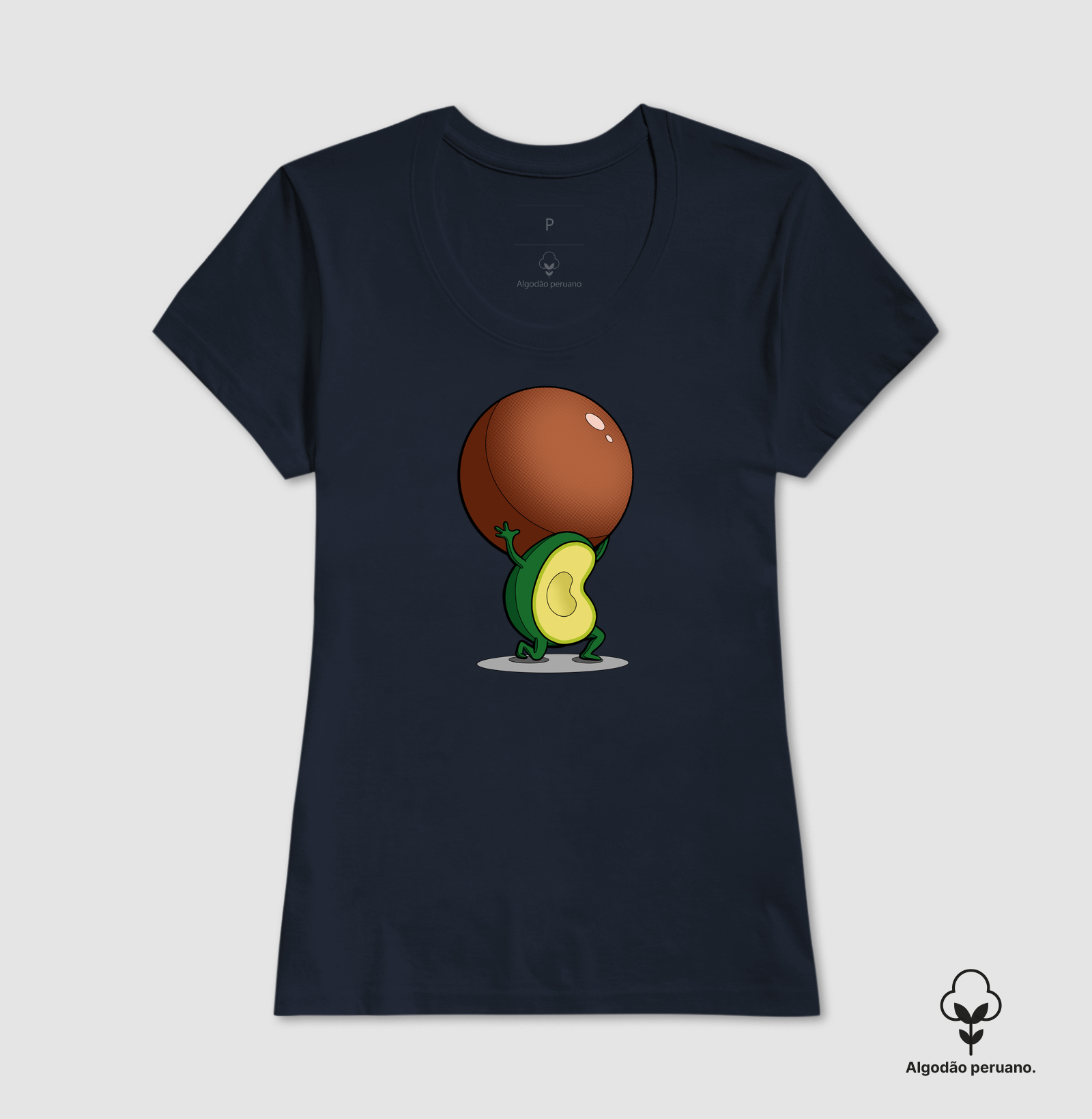 Camiseta Algodão Peruano Abacatlas - Imagem 7