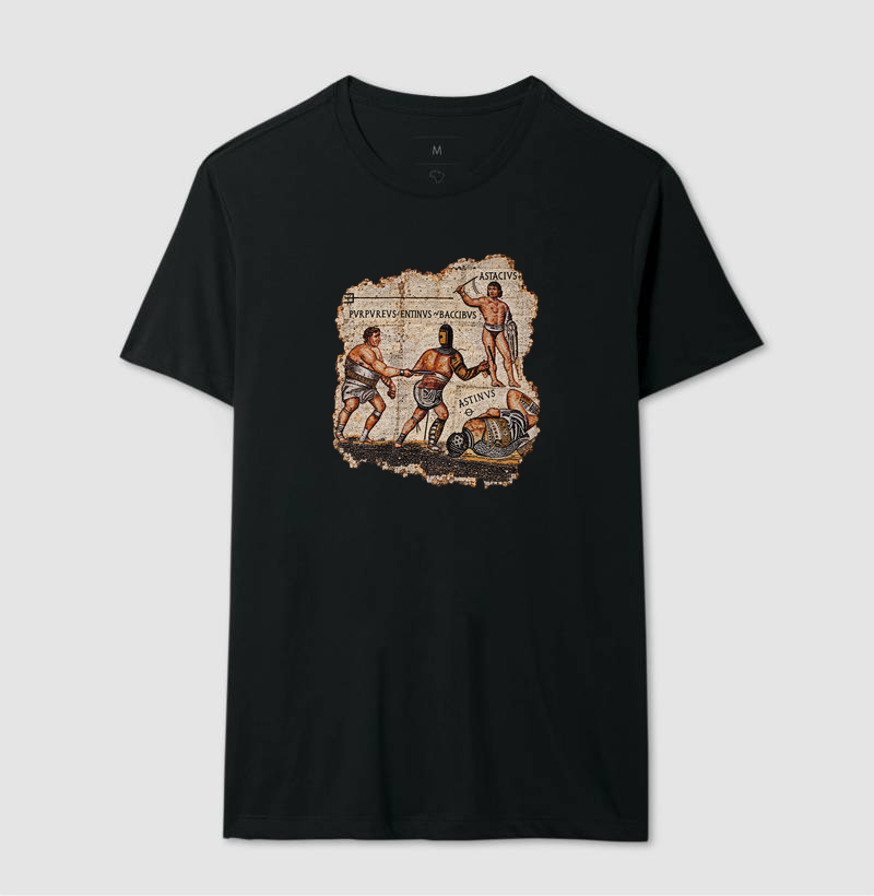 Gladiadores de Roma — Mosaico Borghese - Imagem 3