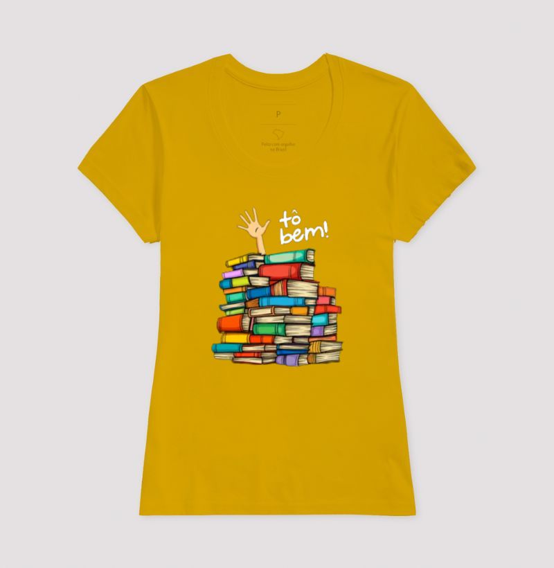 Camiseta Unissex Algodão Tô Bem - Imagem 15