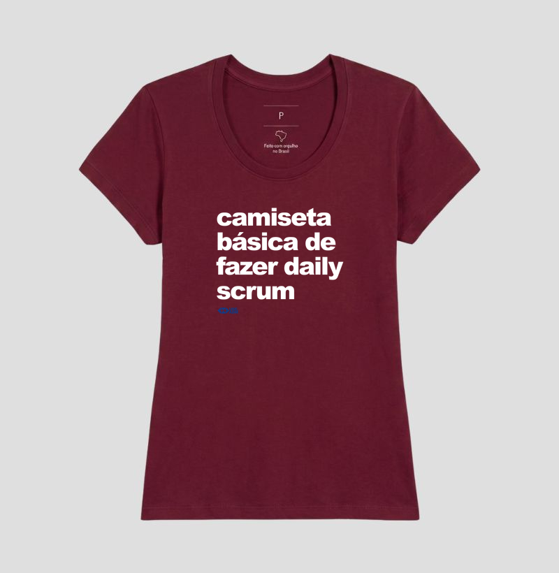 camiseta básica de fazer Daily Scrum - Imagem 15
