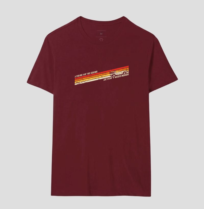 Camiseta We don't Need Vintage Roads - Imagem 8