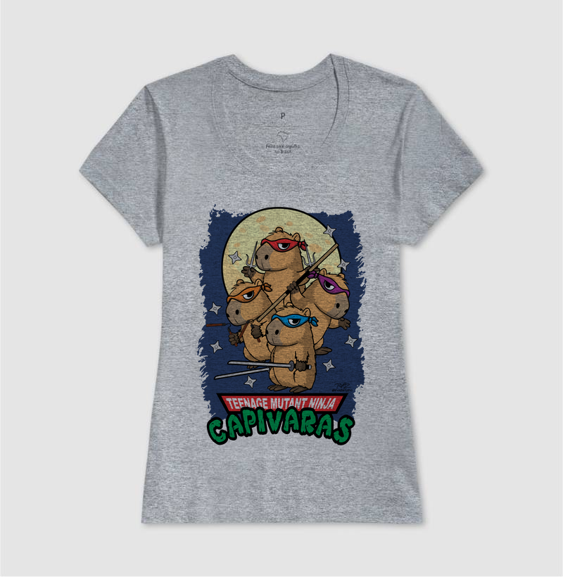 Camiseta Capivaras Ninja - Imagem 9