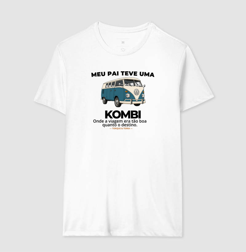 Meu pai teve uma - KOMBI - azul com branco - Imagem 4