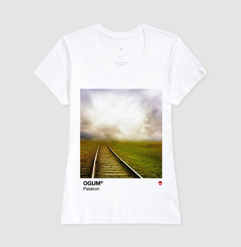 Camiseta Umbanda Orixá Ogum - Estrada de ferro - Imagem 5
