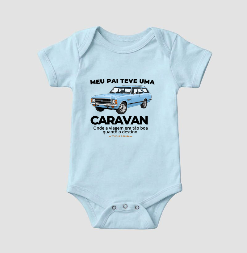 Meu pai teve uma - CARAVAN - azul claro - Imagem 4