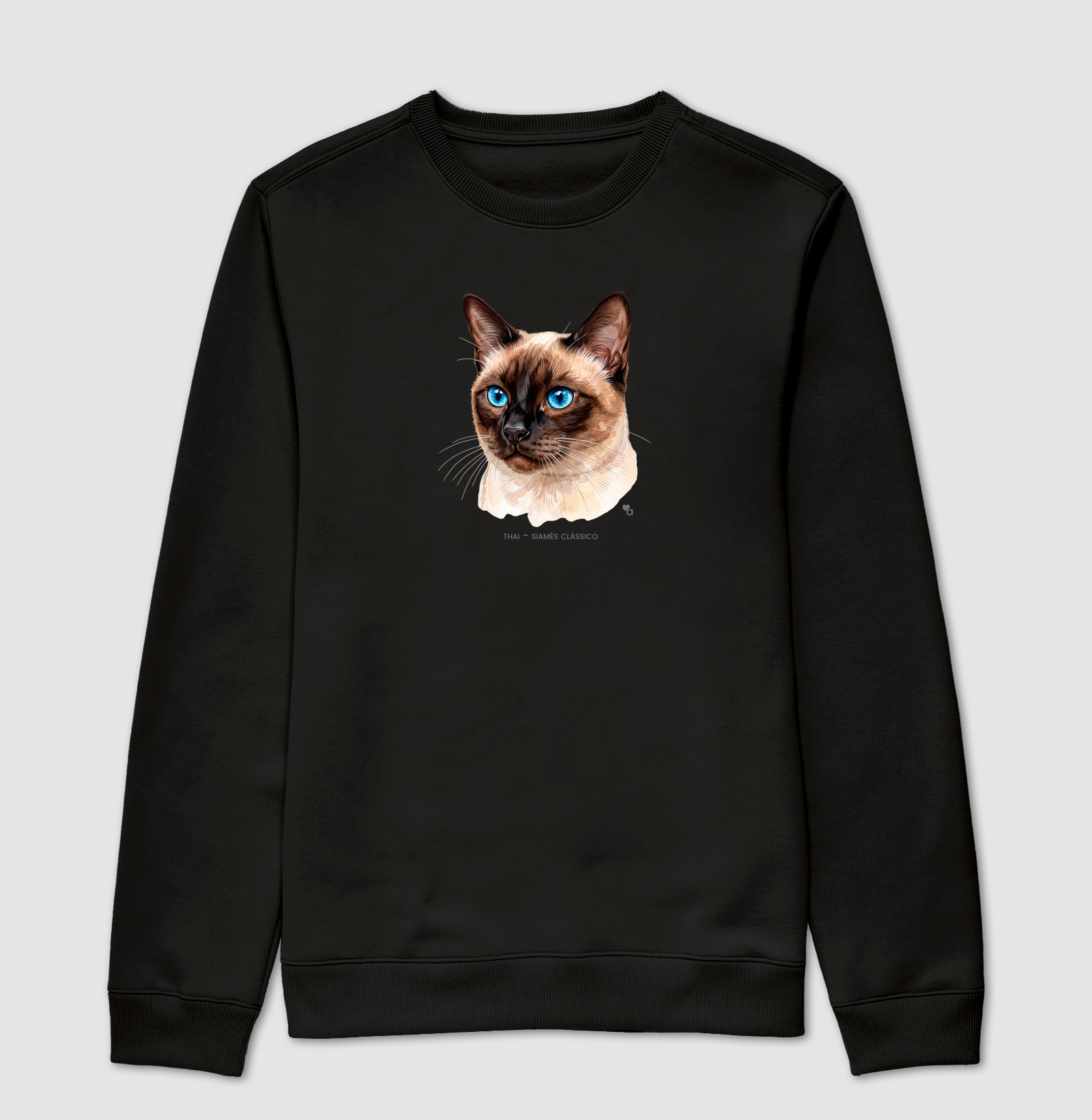 Gatos - Thai - Moletom Suéter - Imagem 6