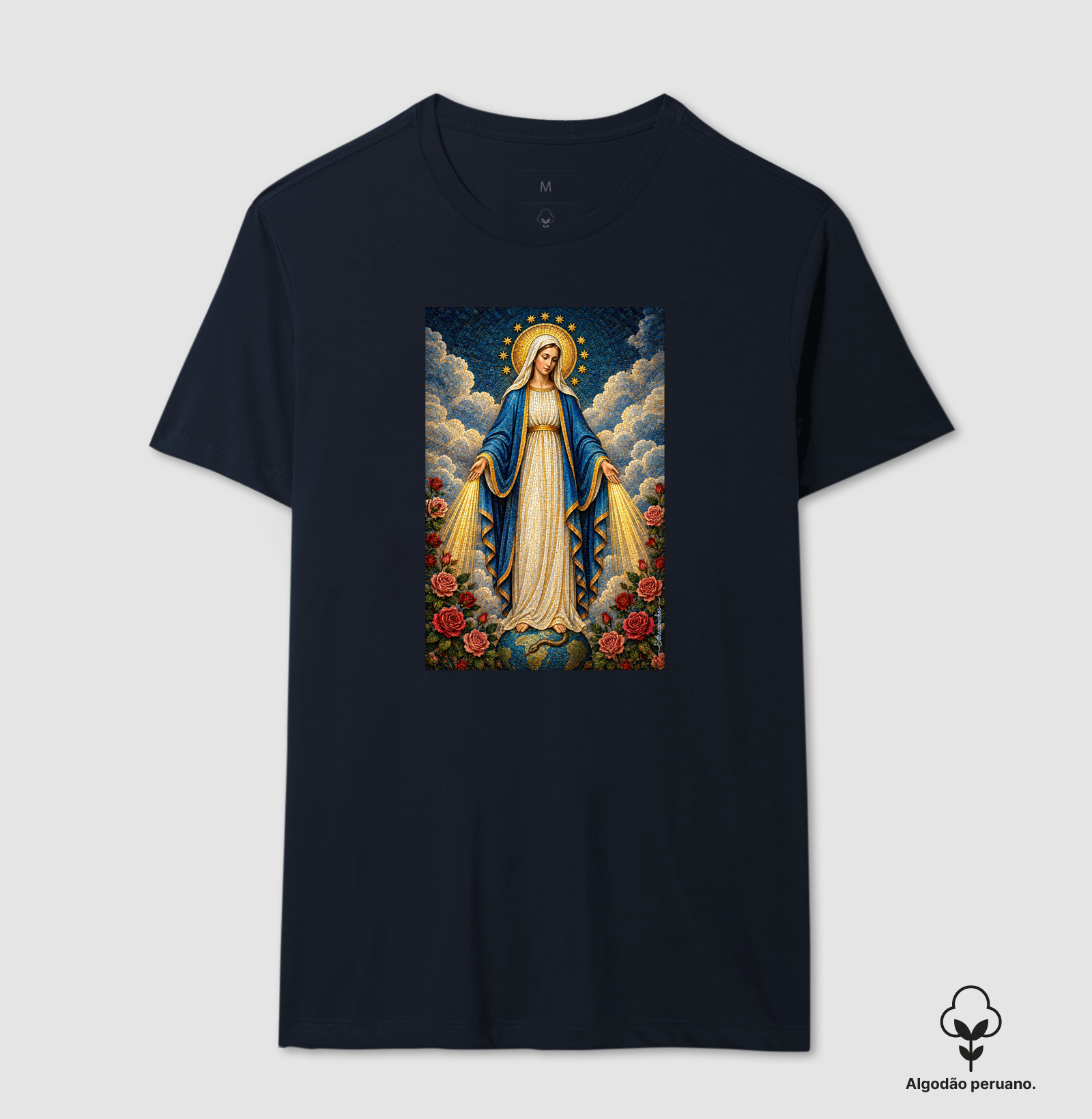 Nossa Senhora das Graças – Mosaico Sagrado | Medalha Milagrosa - Imagem 6