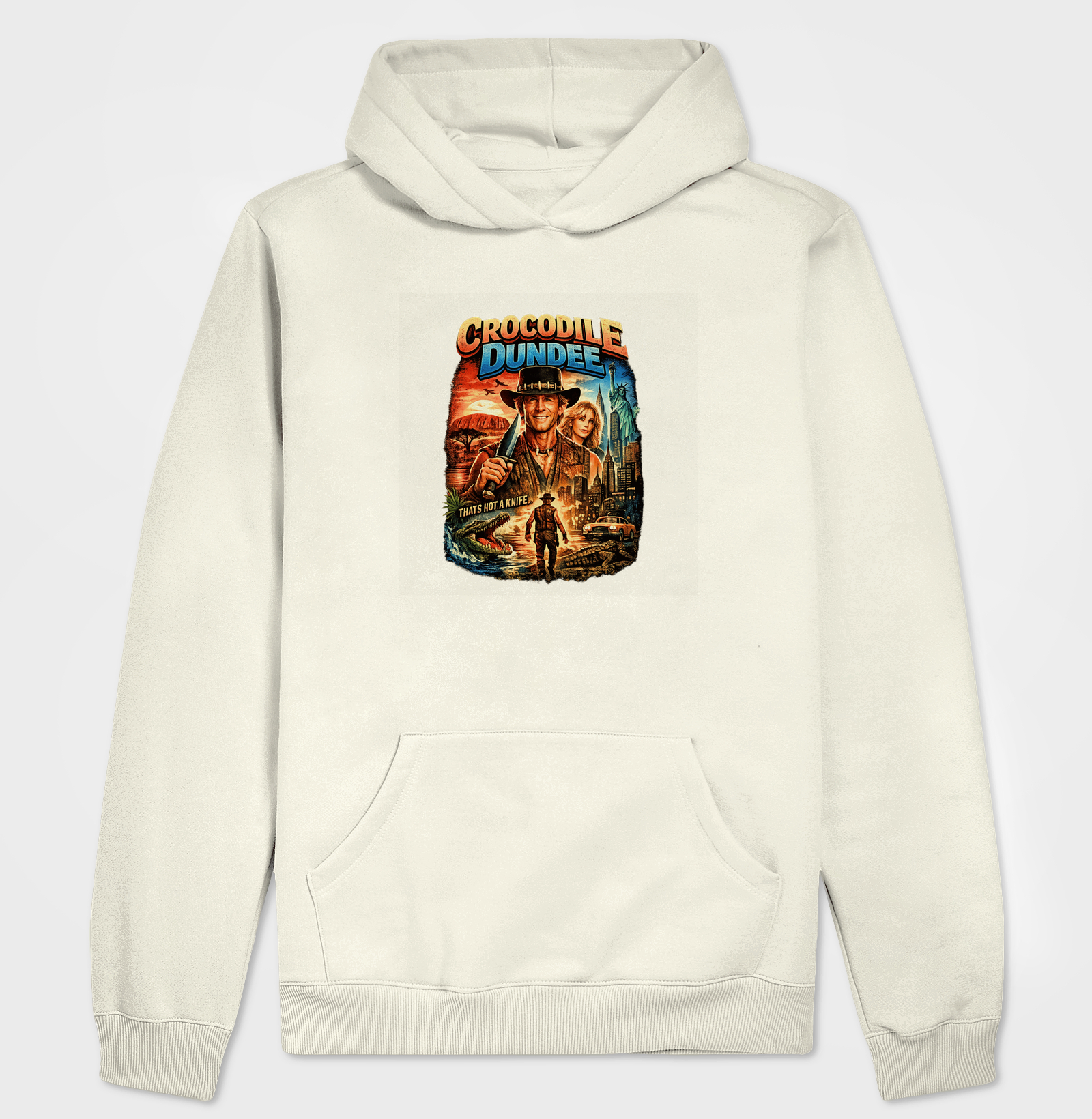 Camiseta Crocodilo Dundee Knife - Imagem 3