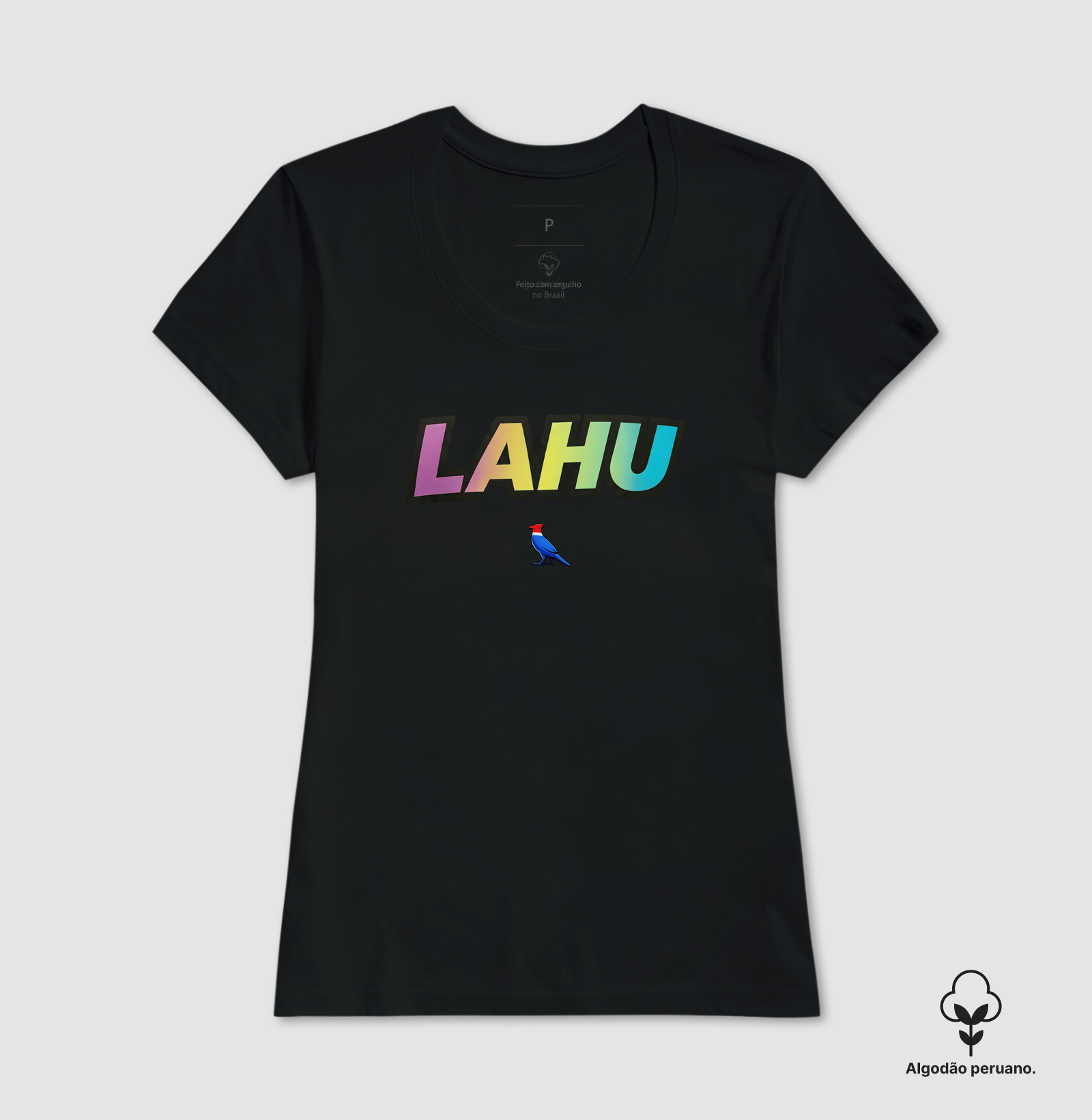 ✨Uma estampa que une o espírito criativo das ruas com a essência do sertão. LAHU aqui representa ousadia, autenticidade e pertencimento — uma marca que não segue tendências, mas as cria.  - Imagem 2