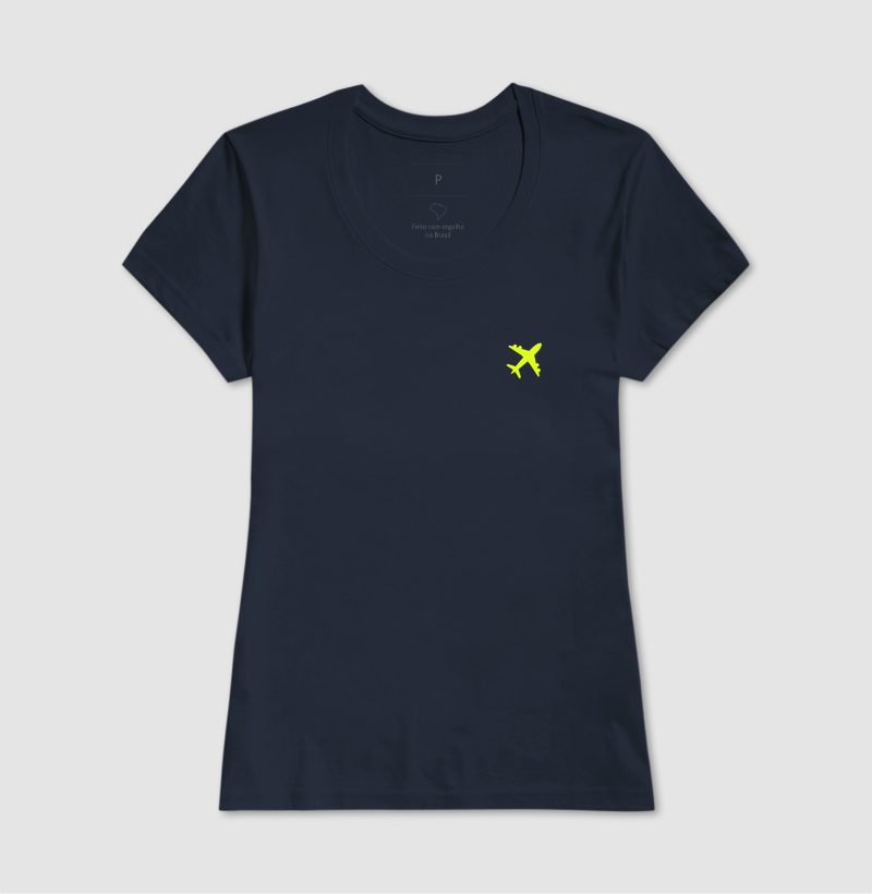 Viajante Minimalista - avião verde limão - Imagem 7