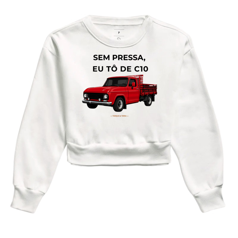 Sem pressa, eu tô de C10 - vermelha - Imagem 3