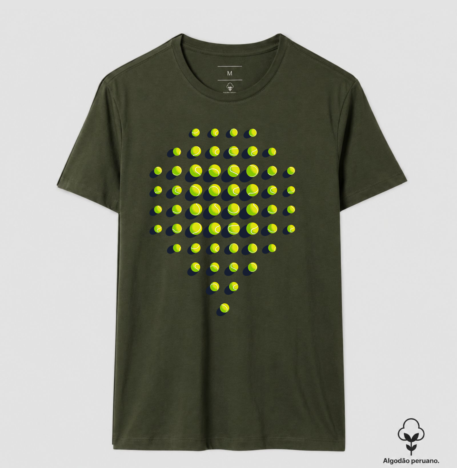Camiseta Padel Raquete de Bolinhas - Imagem 7