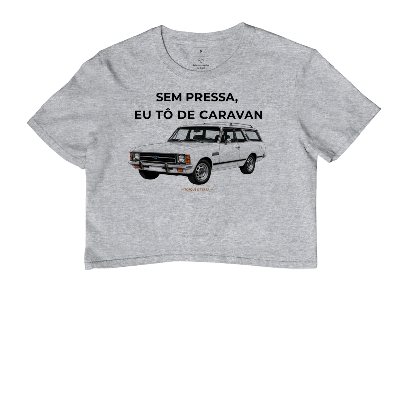 Sem pressa, eu tô de Caravan - Branca - Imagem 6