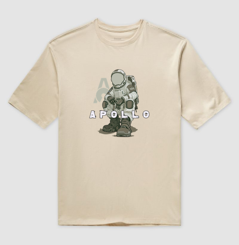 Camiseta Oversized Apollo 18 | Linha Abstract — Aion Abstract - Imagem 3