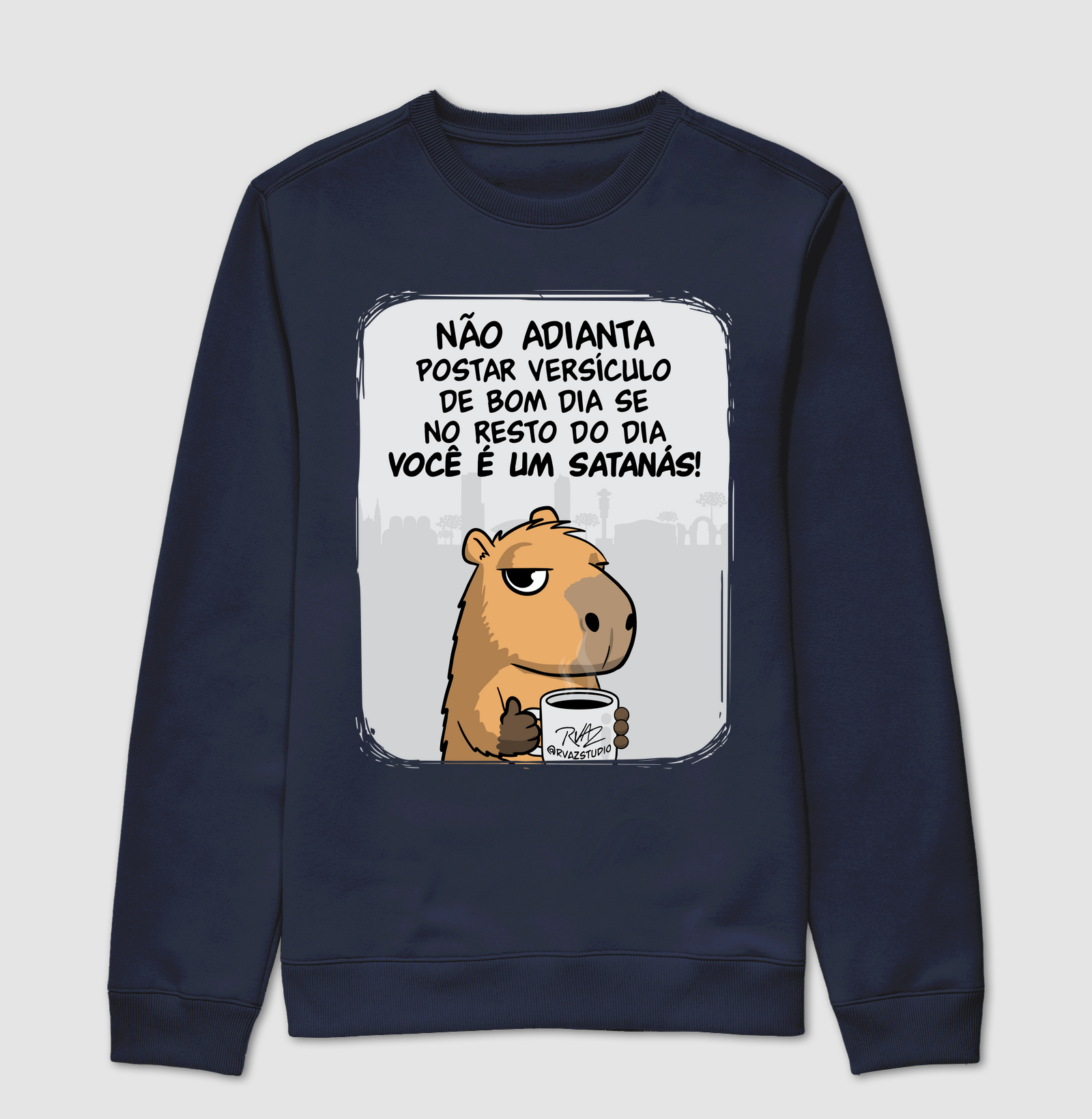 Camiseta Capivara Você é um Satanás - Imagem 5