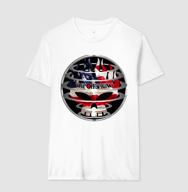 The Offspring - Crânio Bandeira Americana - Imagem 4