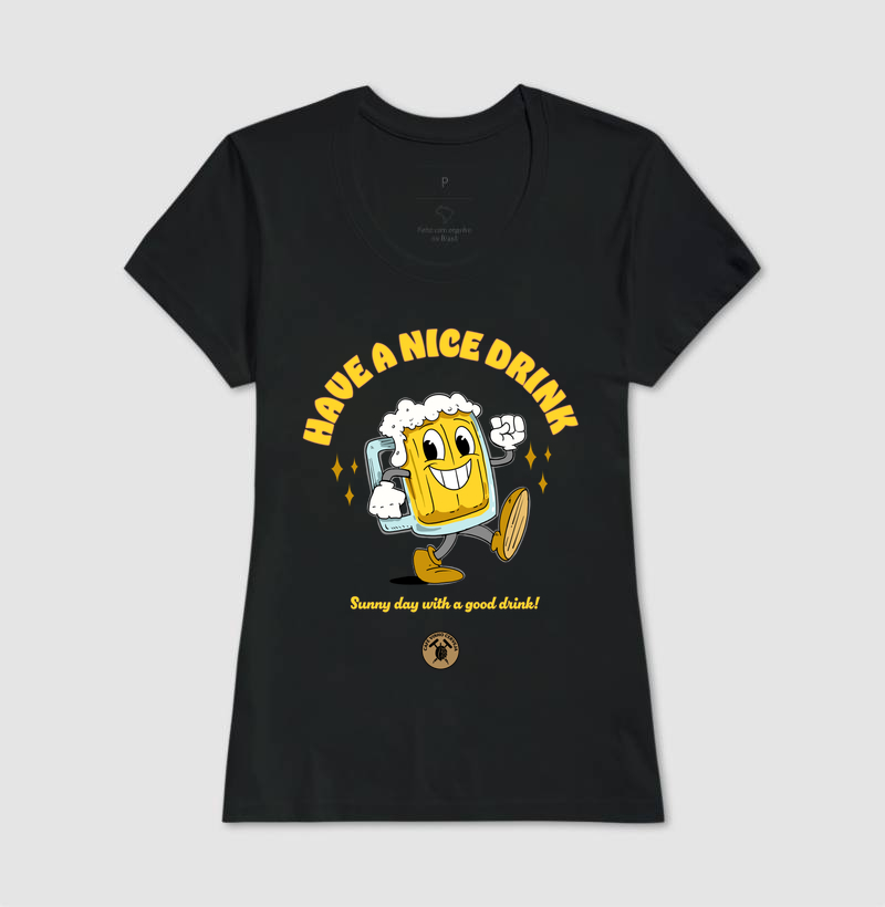 Camisa Cerveja Have a nice drink  - Imagem 3