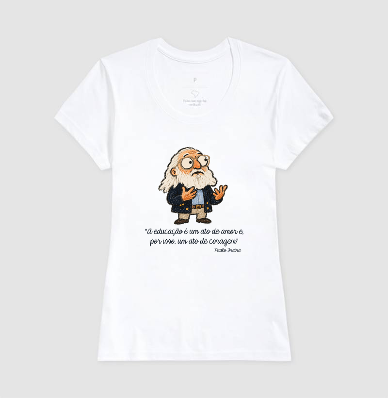 Paulo Freire - Cartoon - Imagem 5