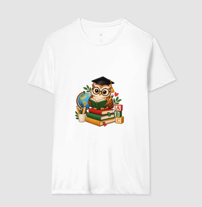 Camiseta Coruja do Conhecimento - Imagem 7