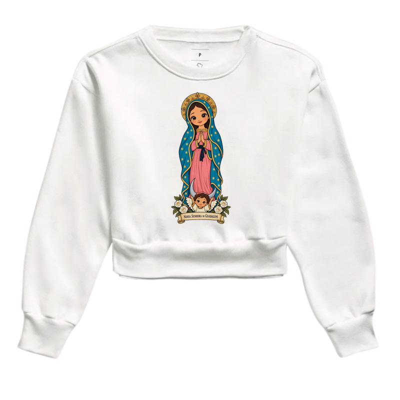 Nossa Senhora de Guadalupe estilo chibi - Imagem 3