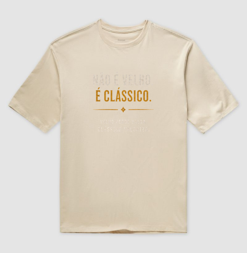 Não é velho, é clássico | Frase - Imagem 3