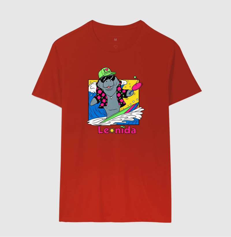 Camiseta GTA 6 Jason – Leonida Surf com Peixe Boi / Manatee - Imagem 10