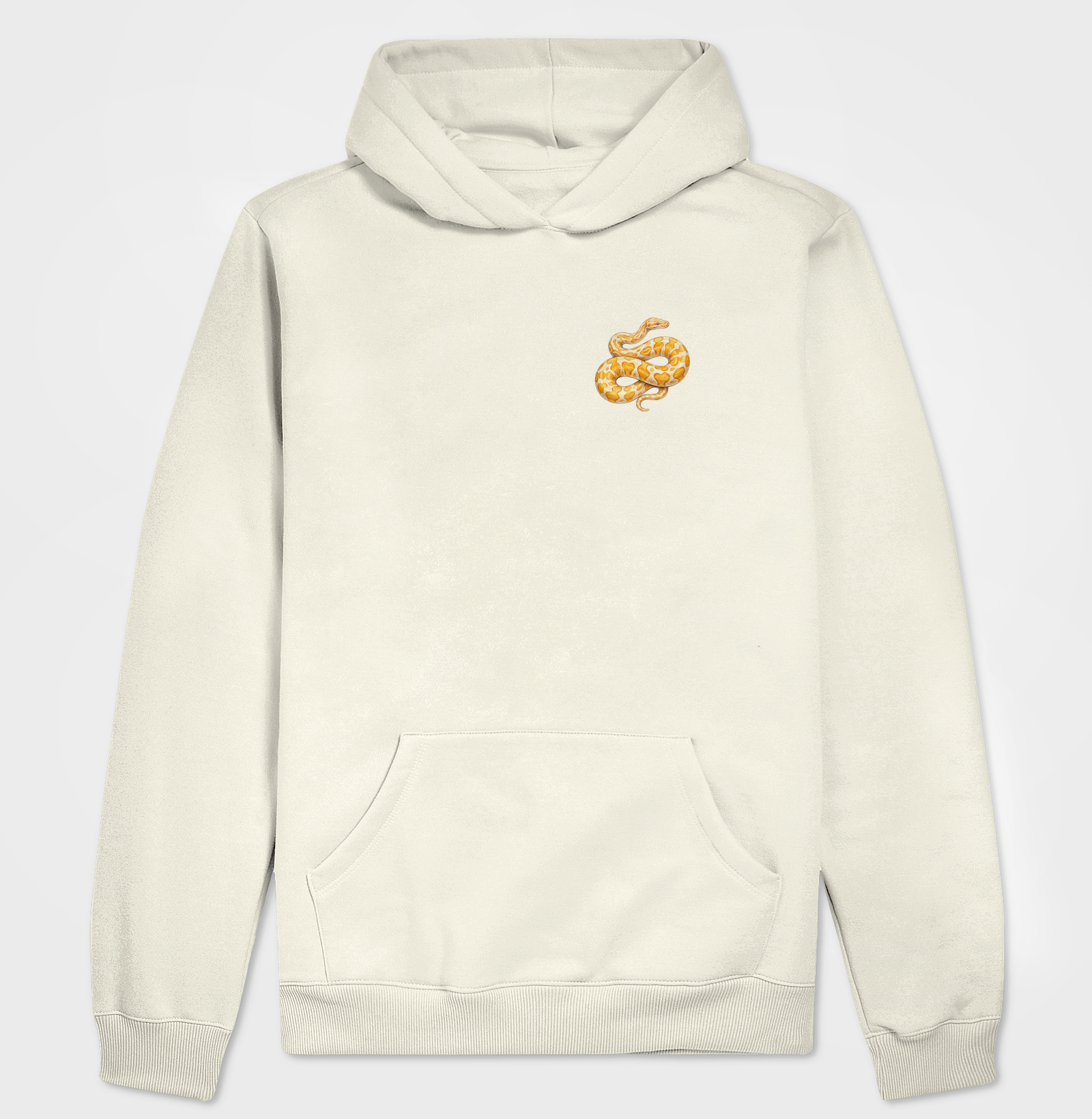 Répteis - Mini - Píton-bola albina - Moletom Hoodie - Imagem 5