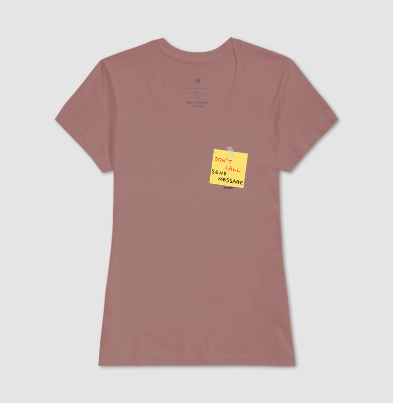 Camiseta Don't Call Send Message - Imagem 13