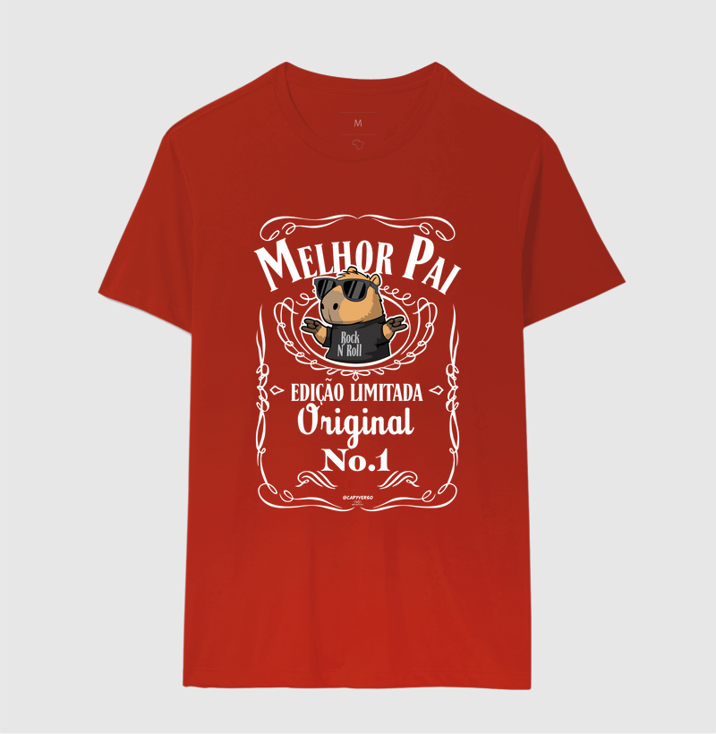 Camiseta Capivara Pai Rock - Imagem 4
