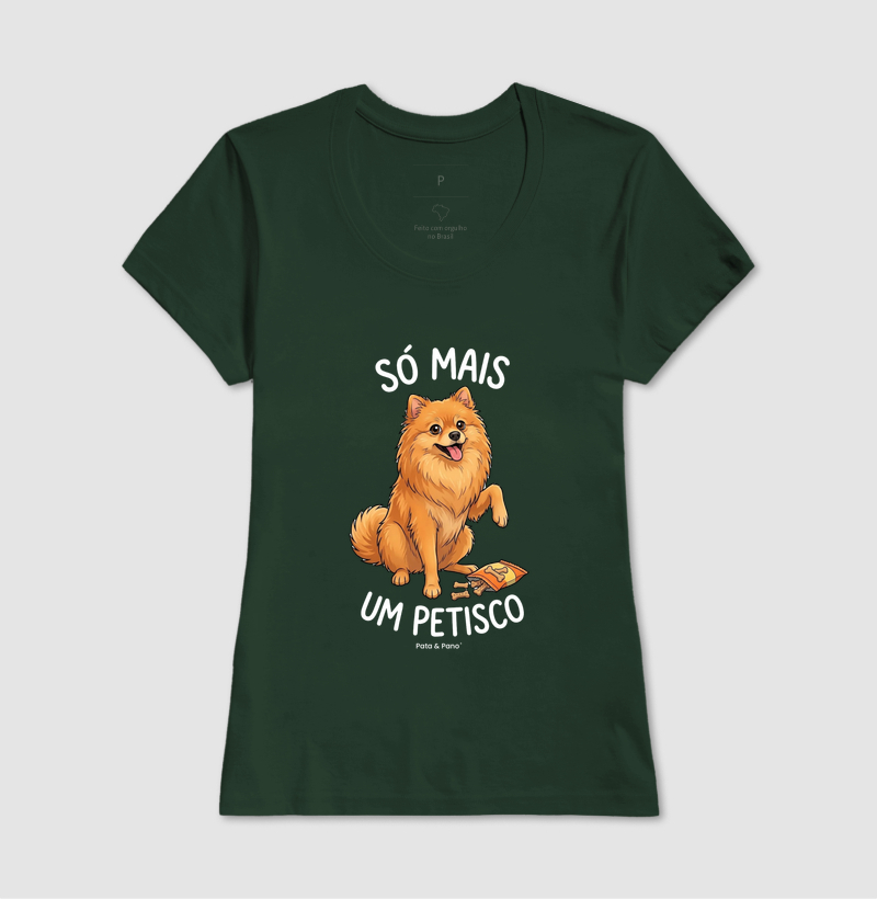 CAMISETA SPITZ ALEMÃO PETISCO - Imagem 13