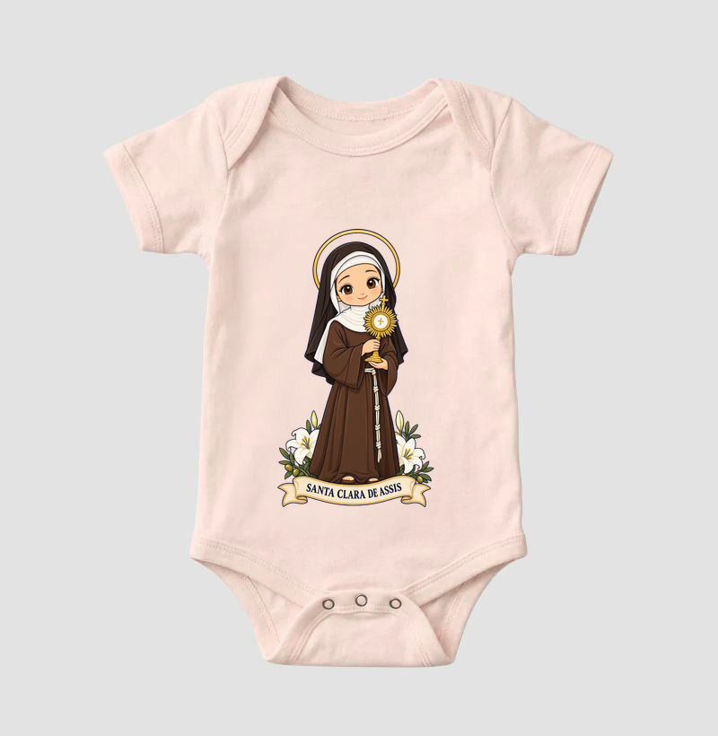 Santa Clara de Assis estilo chibi - Imagem 5