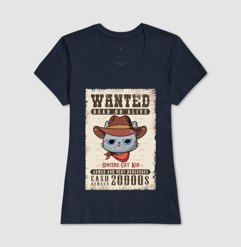 Camiseta Wanted Cat Kid - Imagem 7