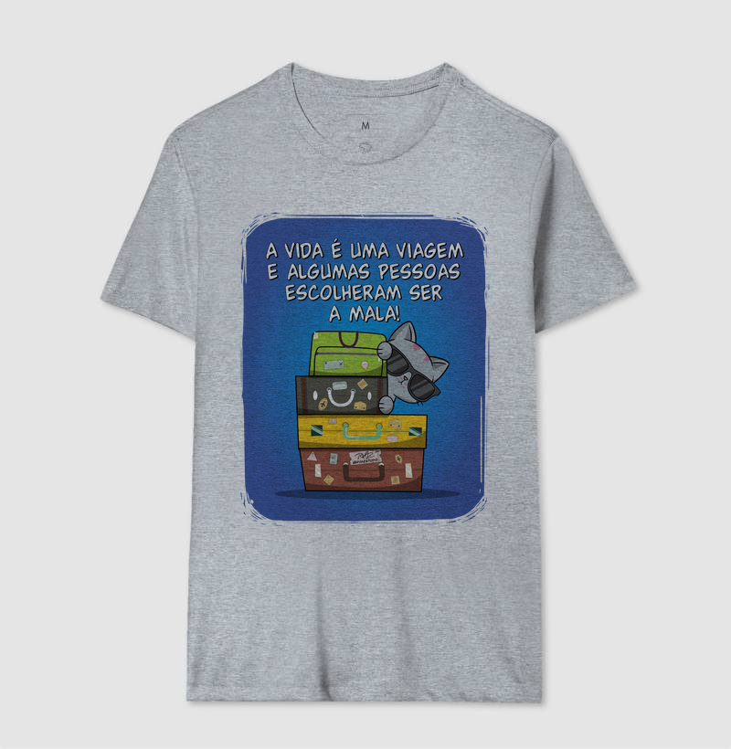 Camiseta Gato Sincero Mala - Imagem 8