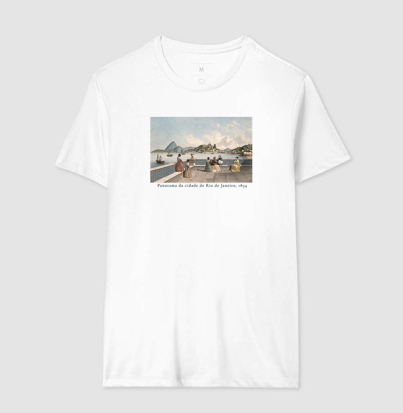 Camiseta Vistas do Rio de Janeiro — Brasil Oitocentista - Imagem 5