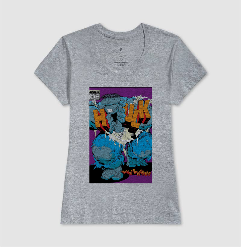 Camiseta Hulk Cinza - Ground Zero - Imagem 9