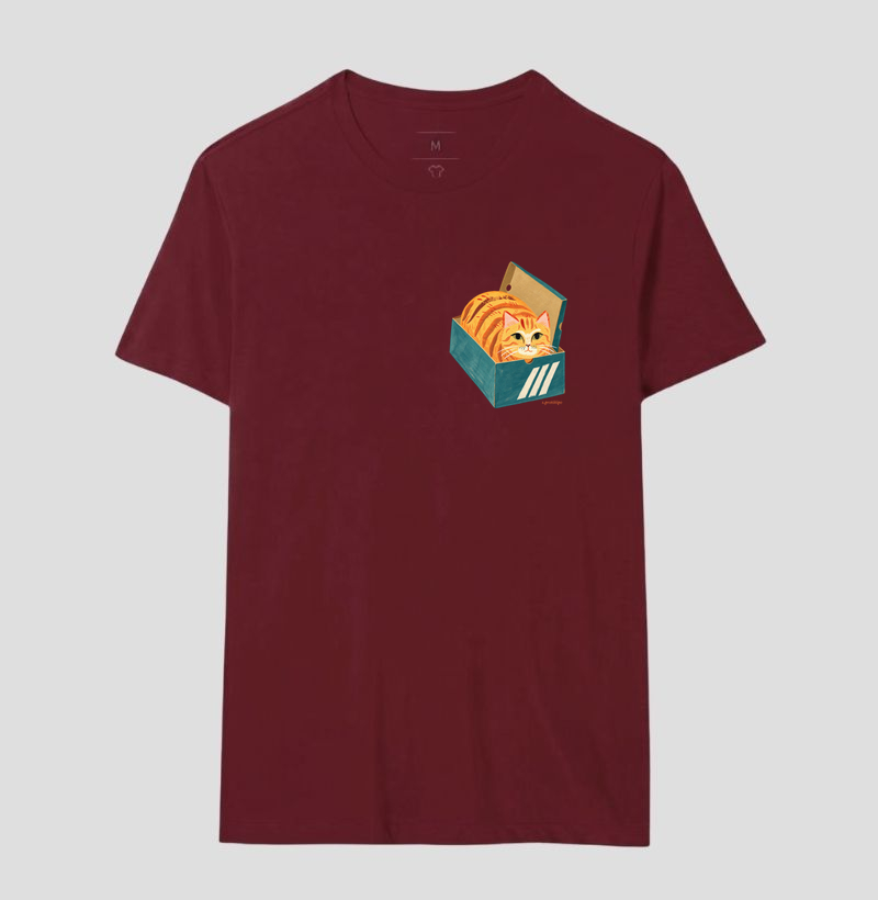 Camiseta Gato na Caixa de Sapato - Imagem 18