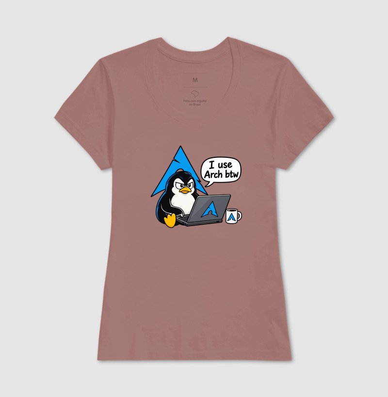I Use Arch BTW — Pinguim Arch Edition - Imagem 13