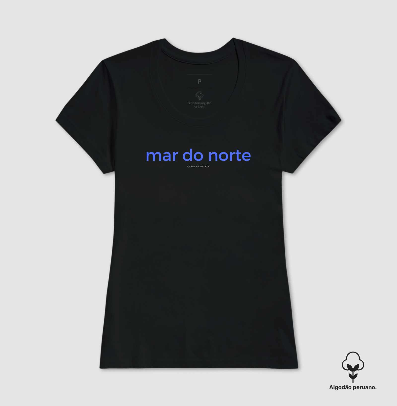 Camiseta Algodão Peruano Mar do Norte - Imagem 3