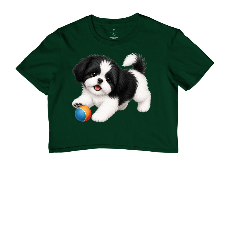 Shih Tzu Preto - Desenho Animado - Imagem 5
