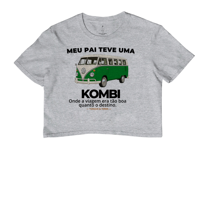 Meu pai teve uma - KOMBI - verde com off-white - Imagem 6