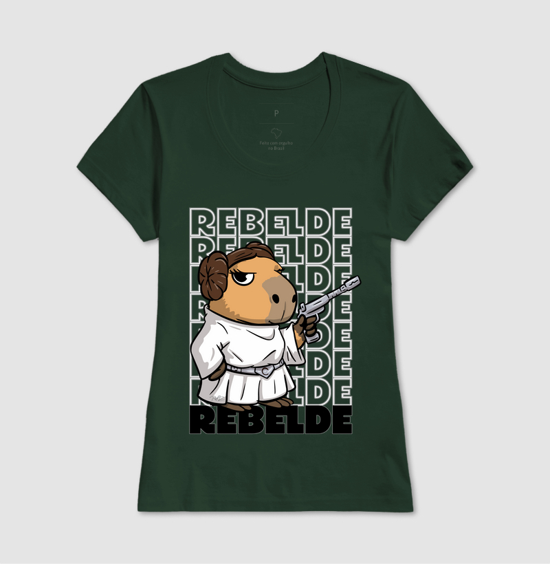 Camiseta Capivara Princesa - Imagem 13