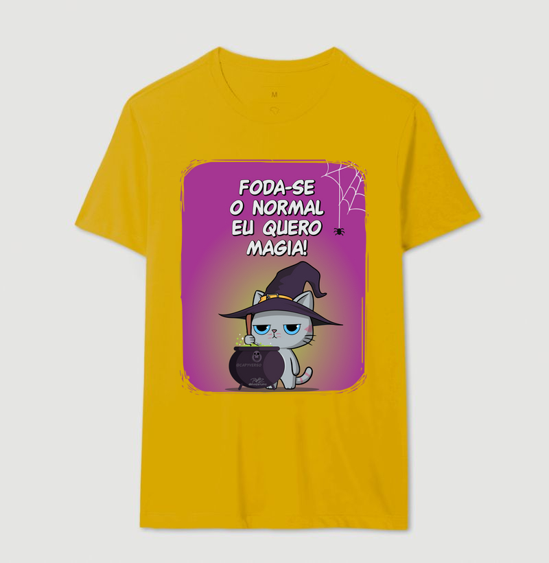 Camiseta Gato Sincero Magia - Imagem 14
