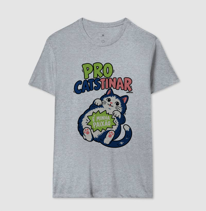 Camiseta Procatstinar É Minha Paixão - Imagem 8