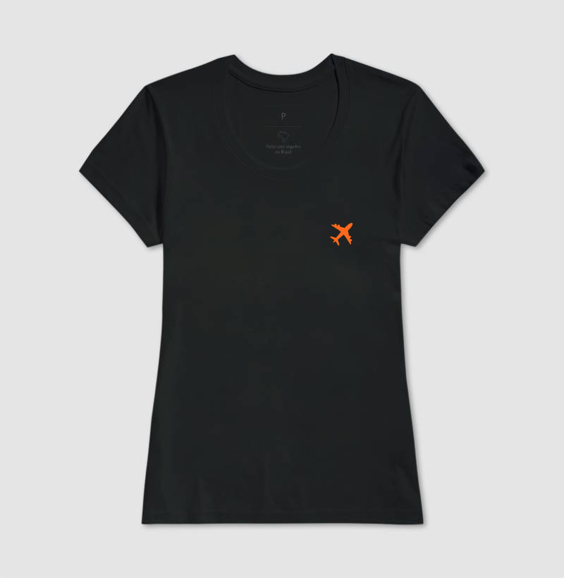 Viajante Minimalista - avião laranjado - Imagem 3