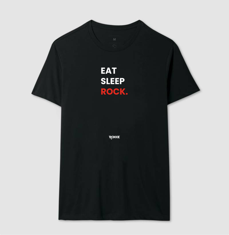 Camiseta Eat Sleep Rock - Imagem 2