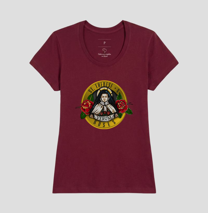 Camiseta Terezinha N’ Roses – Santa Teresinha do Menino Jesus | Camiseta Irreverente Verum - Imagem 13