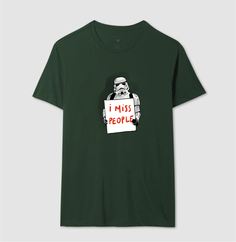 Camiseta I Miss People - Imagem 7