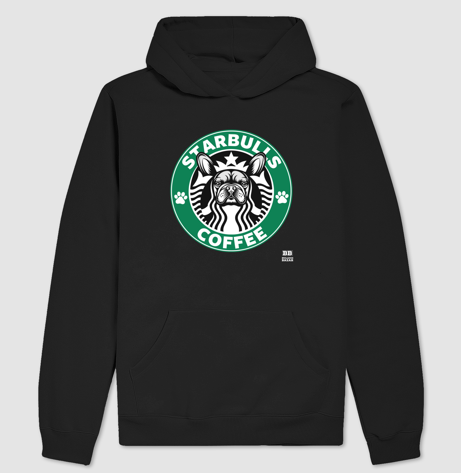 Moletom Bulldog Frances "StarBulls Coffee"