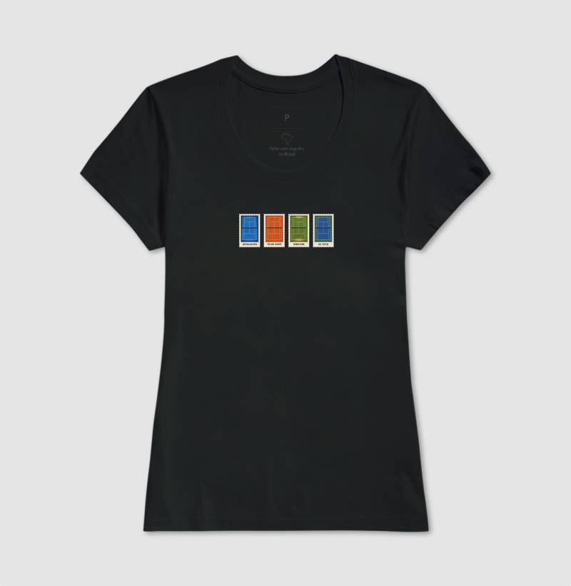 Camiseta Grand Slams (versão pequena - feminina) - Imagem 4