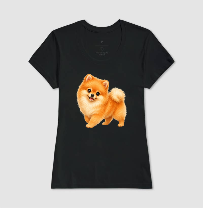 Pomerânia (Spitz Alemão) Laranja - Desenho Animado - Imagem 3